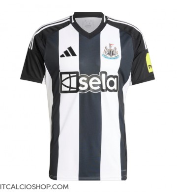 Newcastle United Prima Maglia 2024-25 Manica Corta